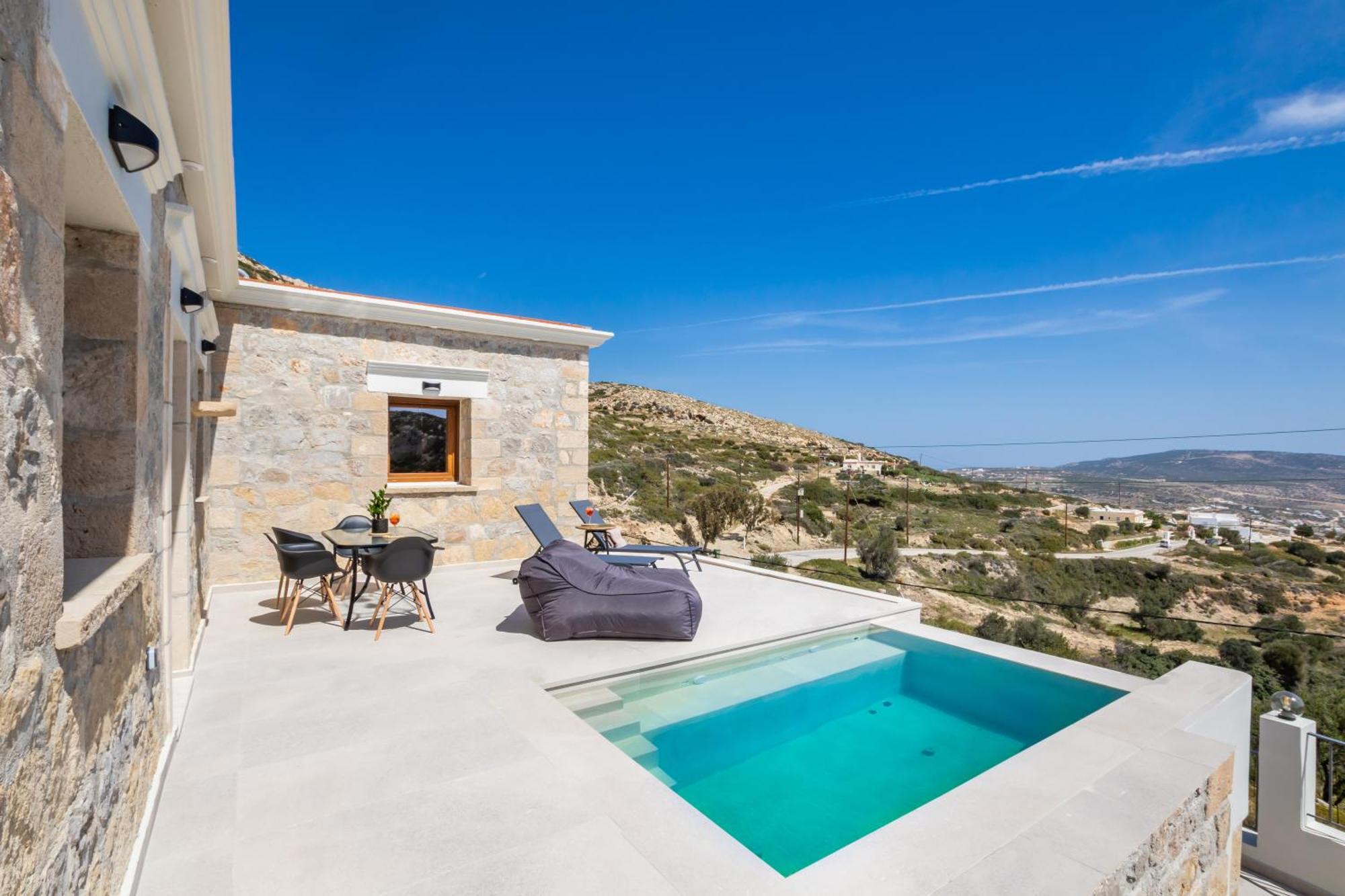 Lithos Luxury Pool Villa Karpatos Zewnętrze zdjęcie